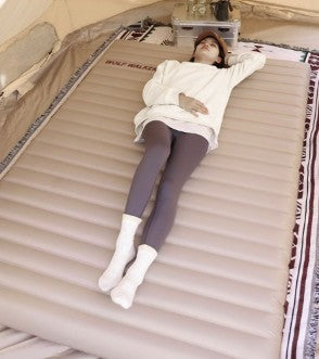 電動ポンプ付きエアマット　ダブルサイズ