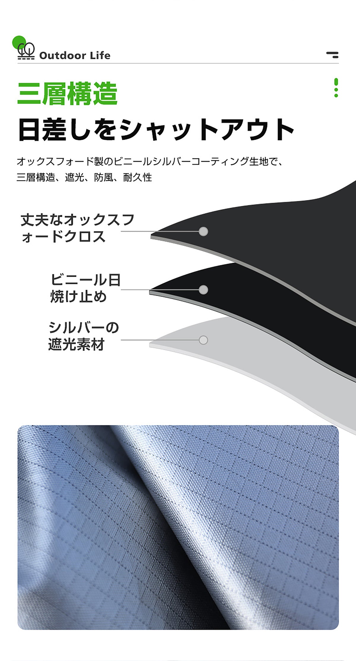 2ルームルーフテント